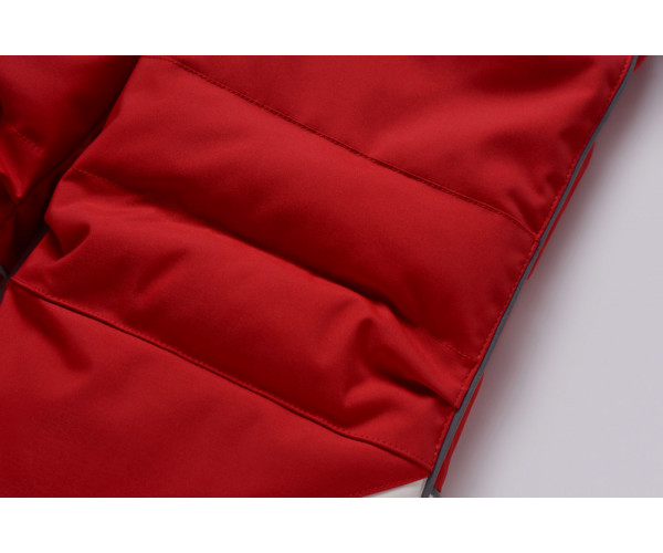 Горнолыжный костюм детский Valianly красного цвета 9006Kr