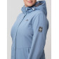 Ветровка  bigsize голубого цвета 2034-1Gl