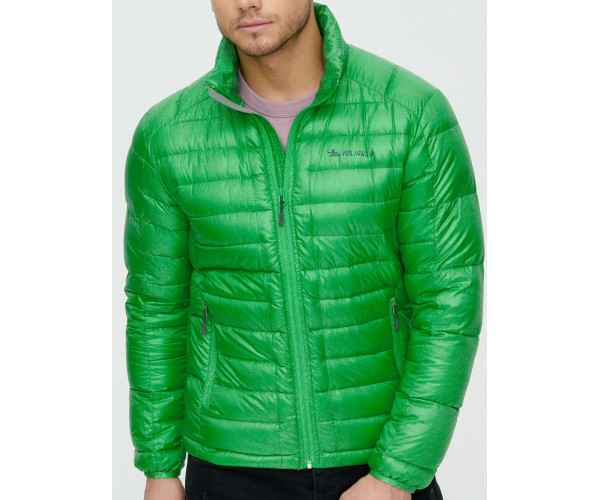 Пуховик еврозима Valianly зеленого цвета 92108Z