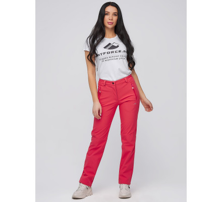 Женские осенние весенние виндстопер розового цвета 1926R