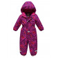 Детский зимний комбинезон фиолетового цвета 9026F