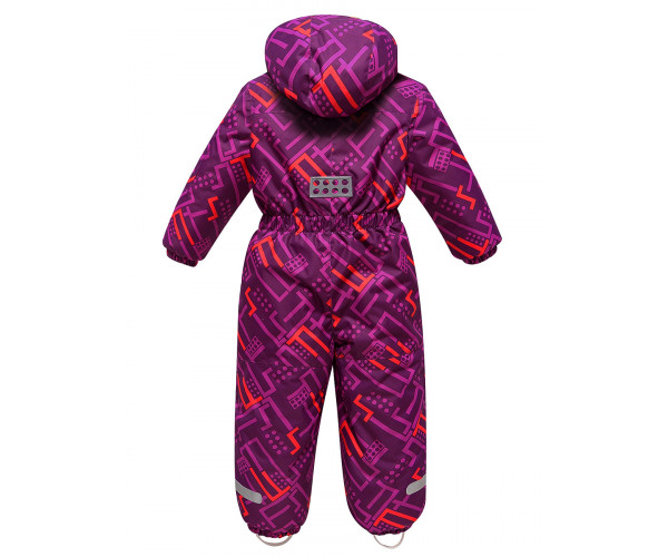 Детский зимний комбинезон фиолетового цвета 9026F