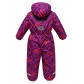 Детский зимний комбинезон фиолетового цвета 9026F