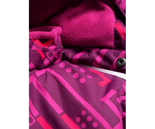 Детский зимний комбинезон фиолетового цвета 9026F