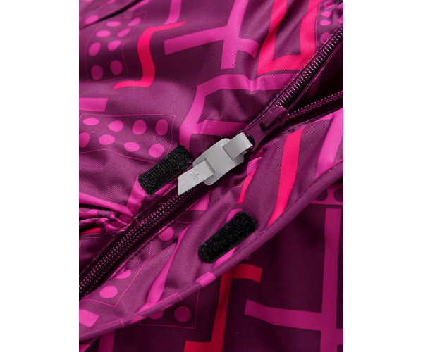 Детский зимний комбинезон фиолетового цвета 9026F