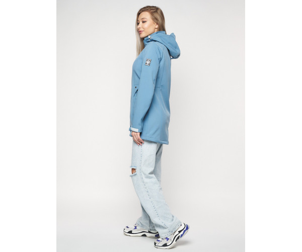 Ветровка женская  синего цвета 20371S