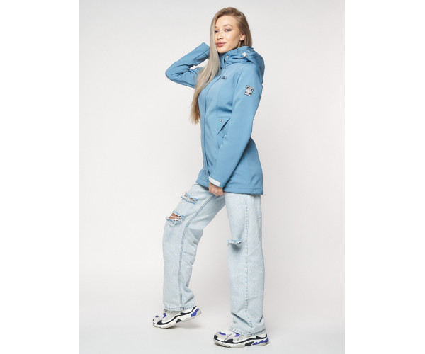 Ветровка женская  синего цвета 20371S