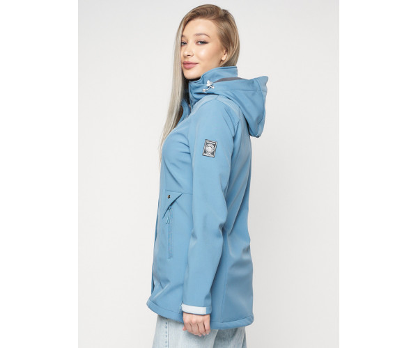 Ветровка женская  синего цвета 20371S