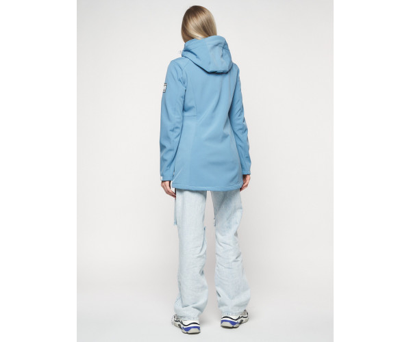 Ветровка женская  синего цвета 20371S