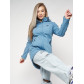 Ветровка женская  синего цвета 20371S