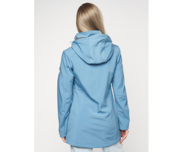 Ветровка женская  синего цвета 20371S