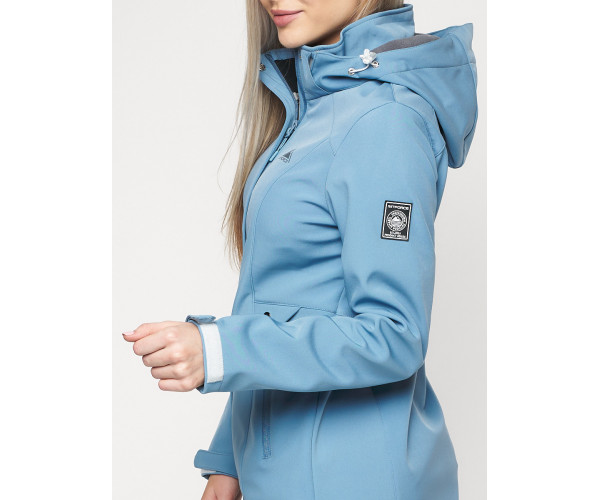 Ветровка женская  синего цвета 20371S