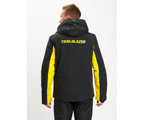 Горнолыжная куртка мужская желтого цвета 77012J