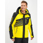 Горнолыжная куртка мужская желтого цвета 77012J