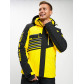 Горнолыжная куртка мужская желтого цвета 77012J