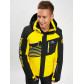 Горнолыжная куртка мужская желтого цвета 77012J