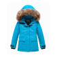 Парка зимняя Valianly для девочки голубого цвета 9034Gl