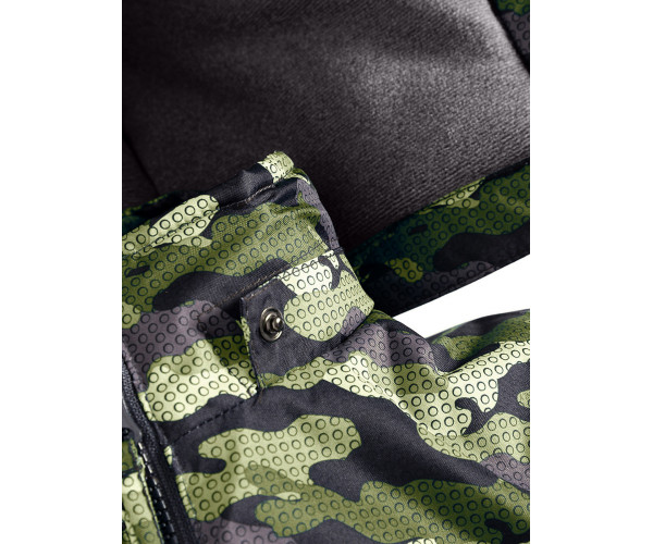 Горнолыжный костюм Valianly для мальчика хаки цвета 9015Kh