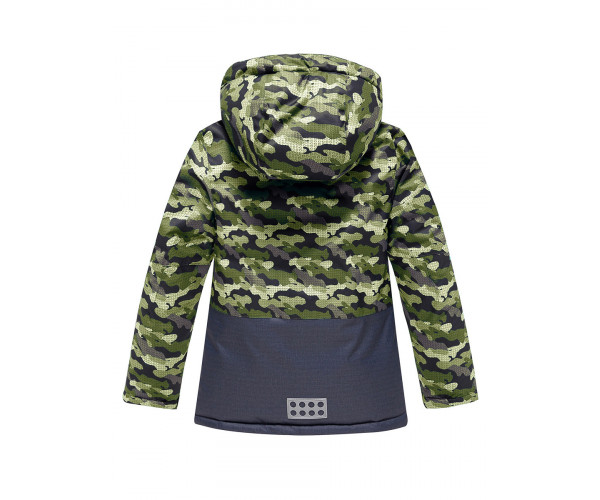 Горнолыжный костюм Valianly для мальчика хаки цвета 9015Kh