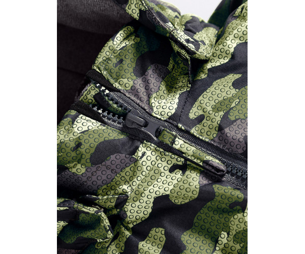 Горнолыжный костюм Valianly для мальчика хаки цвета 9015Kh