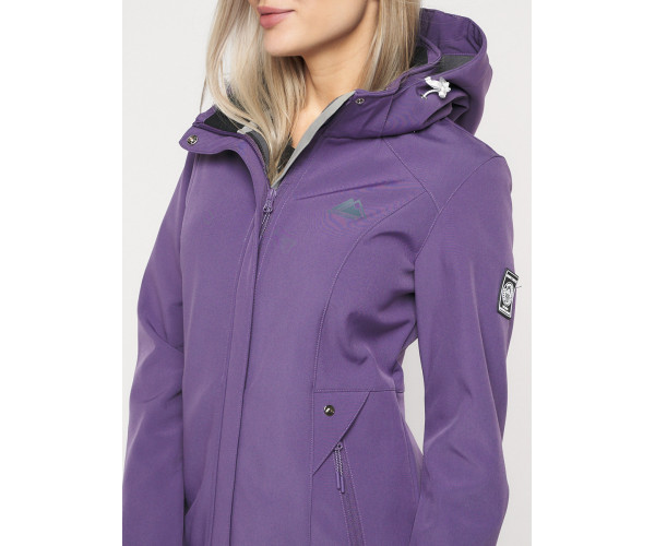 Костюм женский  фиолетового цвета 020371F