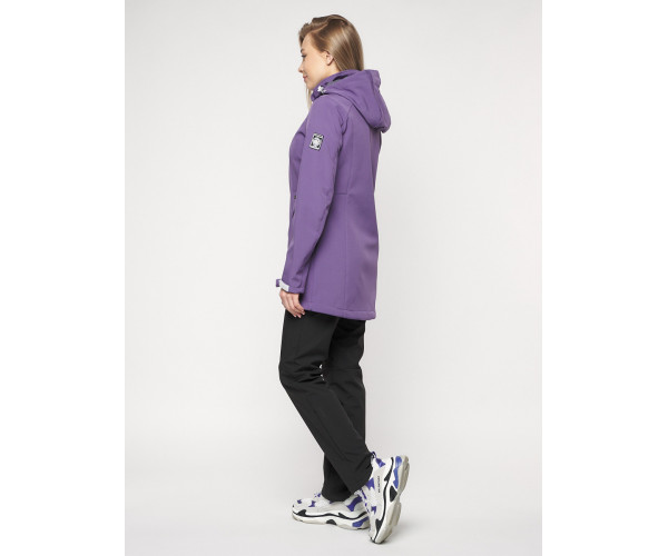 Костюм женский  фиолетового цвета 020371F