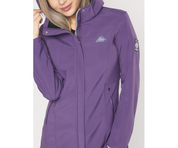 Костюм женский  фиолетового цвета 020371F