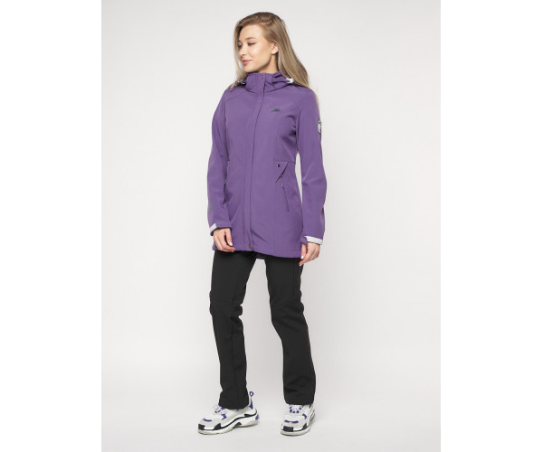 Костюм женский  фиолетового цвета 020371F