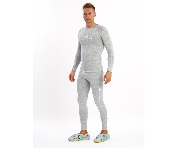 Термобелье мужское светло-серого цвета 2206SS