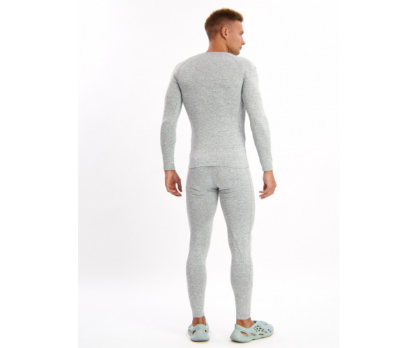 Термобелье мужское светло-серого цвета 2206SS