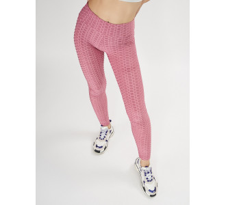 Леггинсы женские фиолетового цвета 1165F