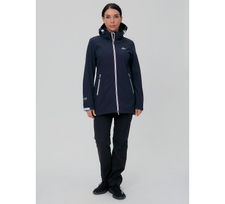 Костюм женский  темно-синего цвета 02029TS