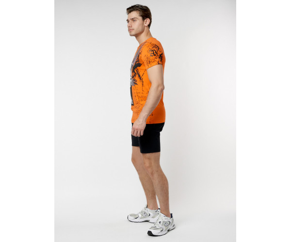 Подростковая футболка оранжевого цвета 220036O
