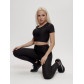 Костюм для фитнеса женский черного цвета 2001Ch
