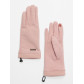 Классические перчатки демисезонные женские розового цвета 610R