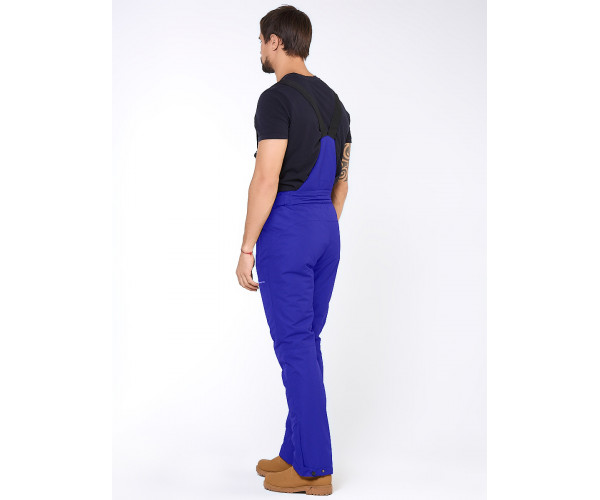 Мужские зимние горнолыжные брюки синего цвета 18005S