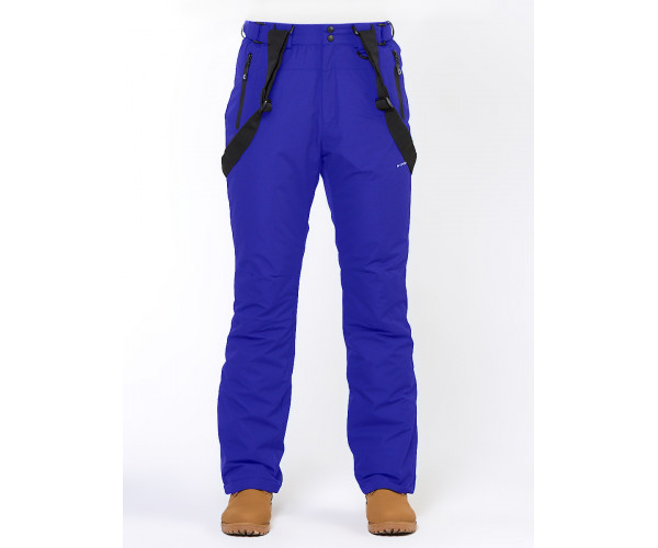 Мужские зимние горнолыжные брюки синего цвета 18005S