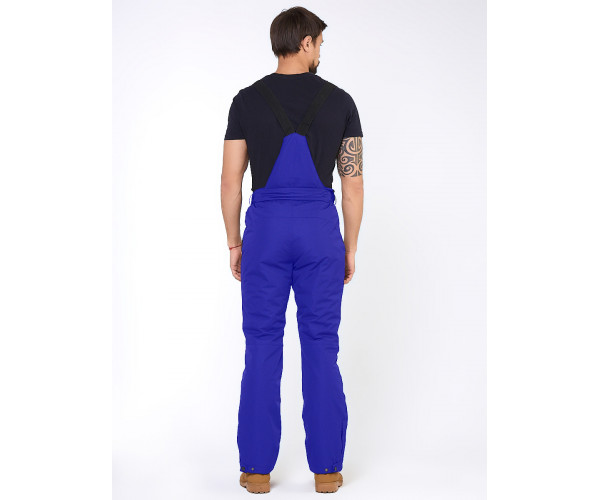 Мужские зимние горнолыжные брюки синего цвета 18005S