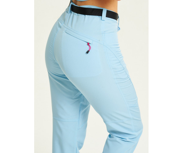 Спортивные брюки Valianly женские голубого цвета 33419Gl