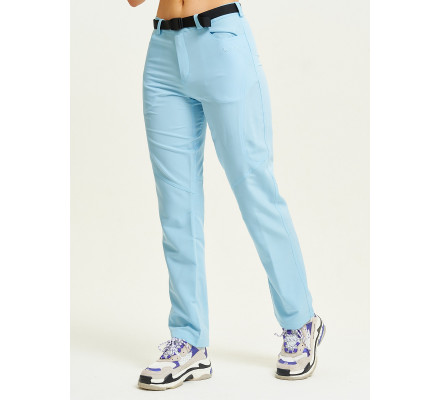 Спортивные брюки Valianly женские голубого цвета 33419Gl