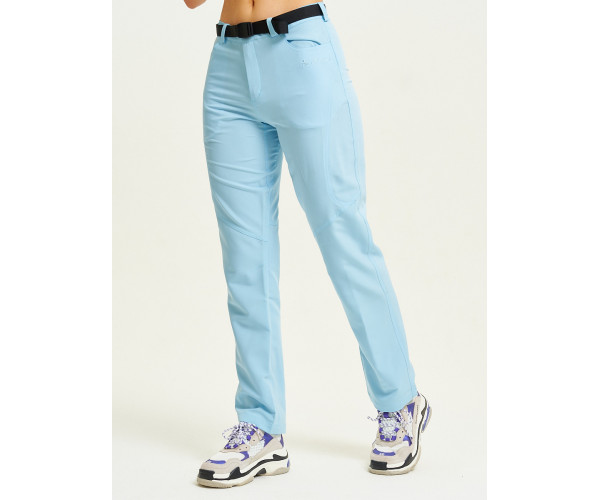 Спортивные брюки Valianly женские голубого цвета 33419Gl