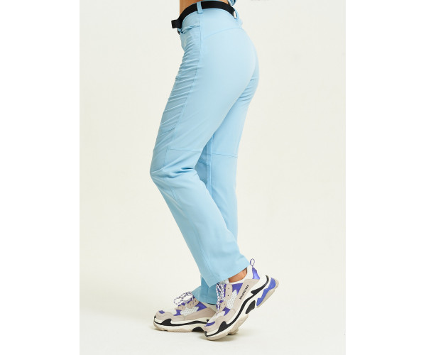 Спортивные брюки Valianly женские голубого цвета 33419Gl