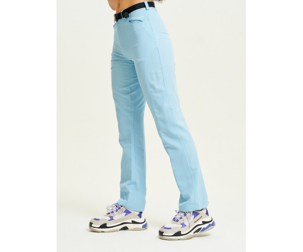 Спортивные брюки Valianly женские голубого цвета 33419Gl