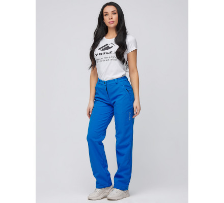 Женские осенние весенние виндстопер синего цвета 1851S