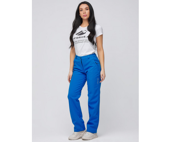 Костюм женский softshell зеленого цвета 02023Z