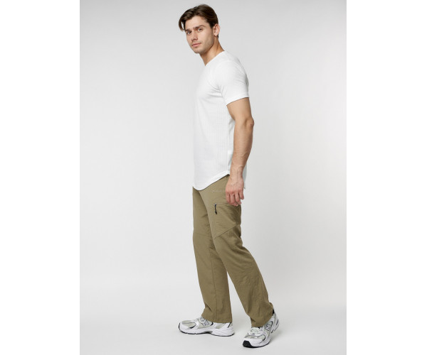 Мужская футболка однотонная белого цвета 221487Bl