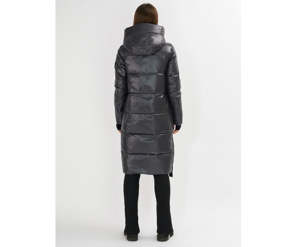 Куртка зимняя темно-серого цвета 72101TC