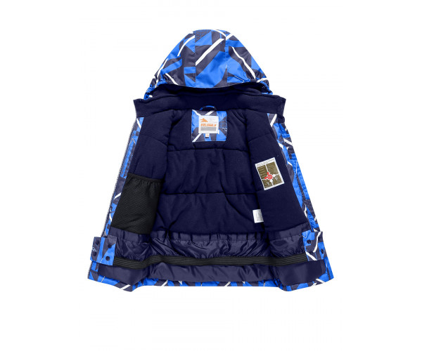 Горнолыжный костюм Valianly для мальчика синего цвета 9019S