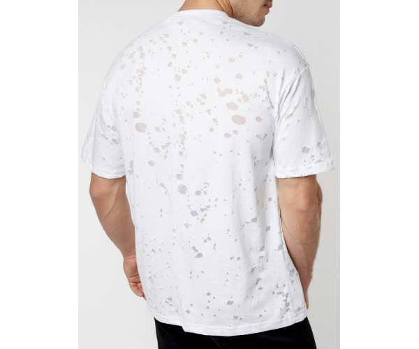 Однотонная футболка белого цвета 221404Bl