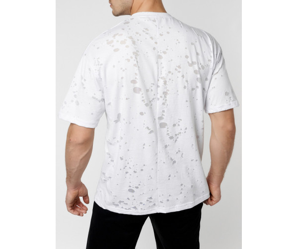 Однотонная футболка белого цвета 221404Bl